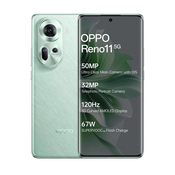 Picture of Oppo Reno11 5G (8GB RAM, 256GB, Wave Green)